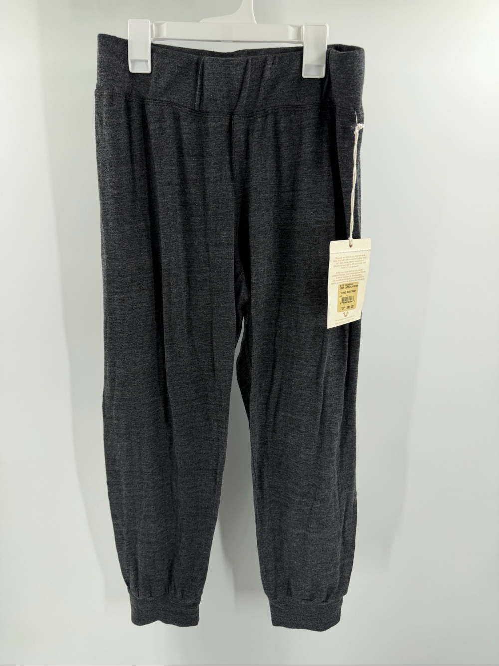 True Religion Torino Sweatpant Jogger Gray Womens Large New‎ Flawed*